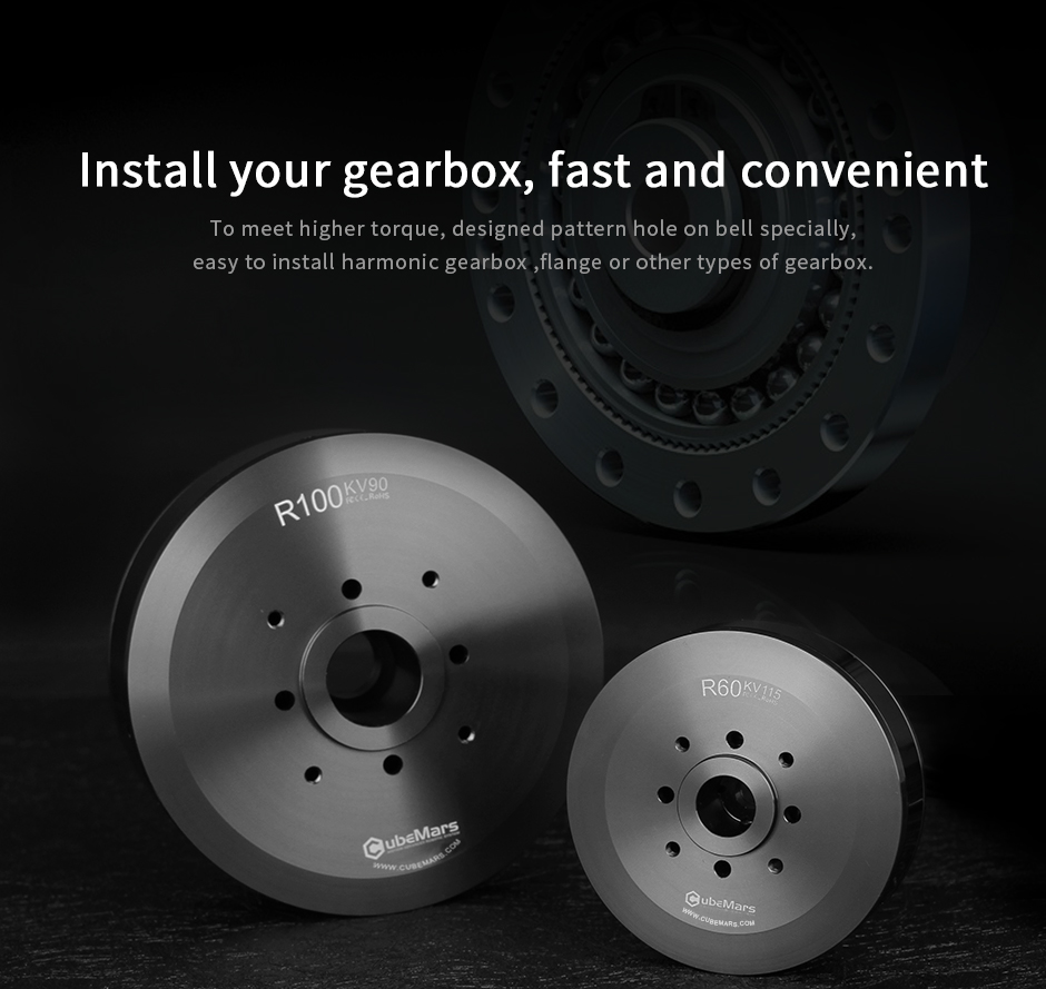 R100,Install your gearbox,fast and convenient