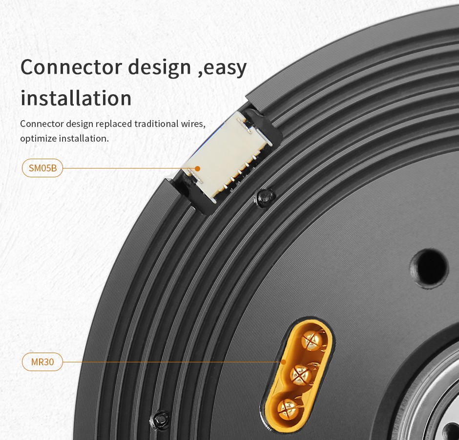 R60,Connector design,easy installation