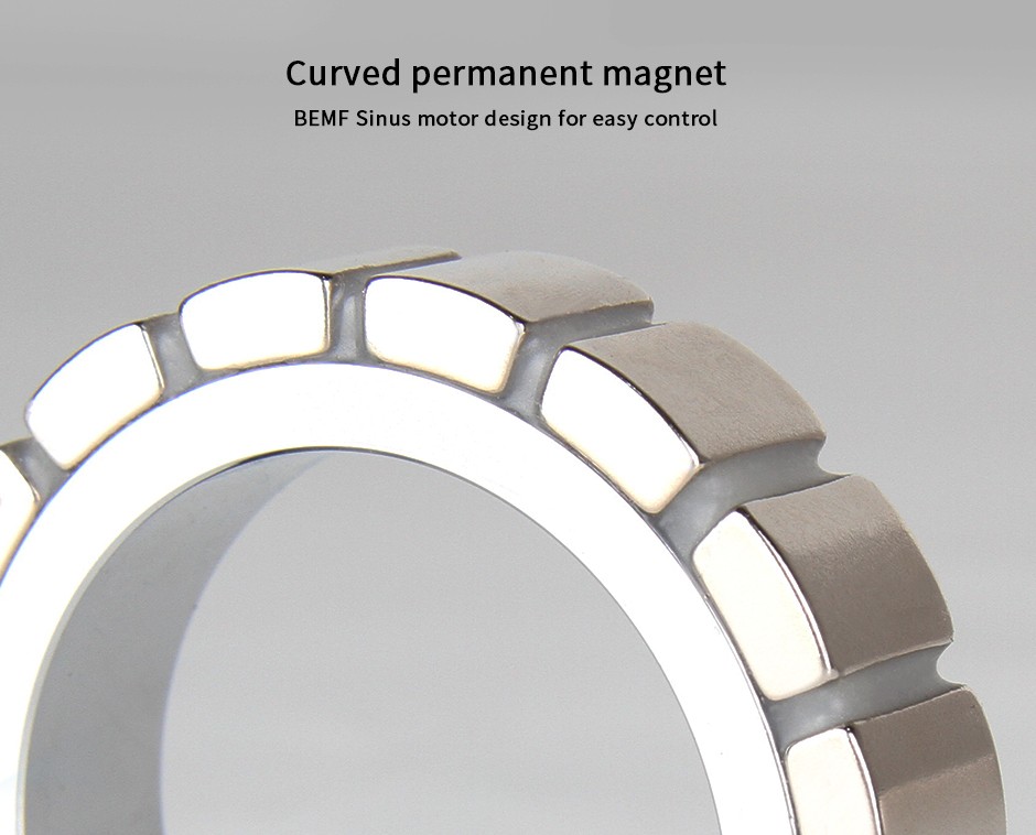 RI70,Curved permanent magnet