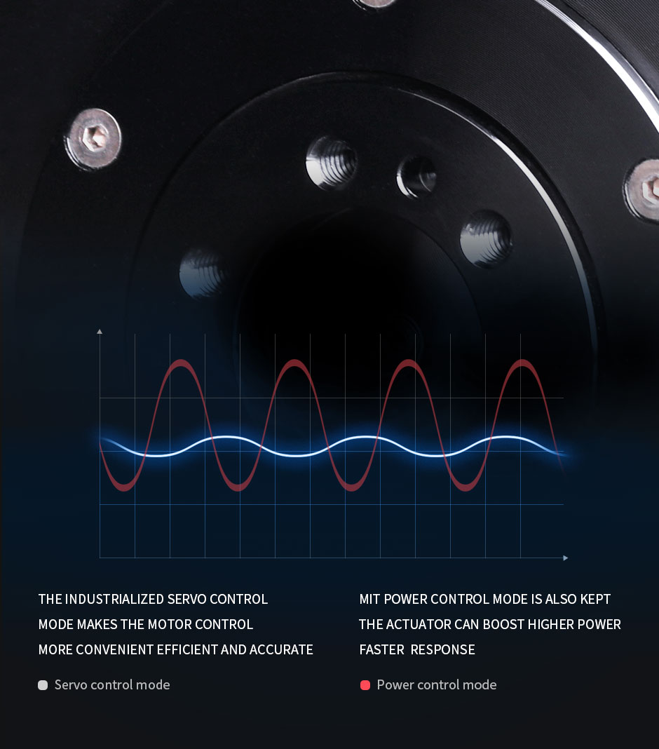 AK80-8,Servo control mode and Power control mode