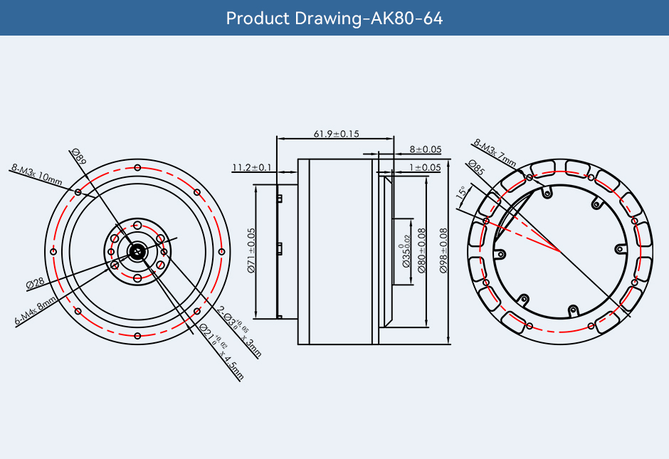 AK80-64,Product drawing