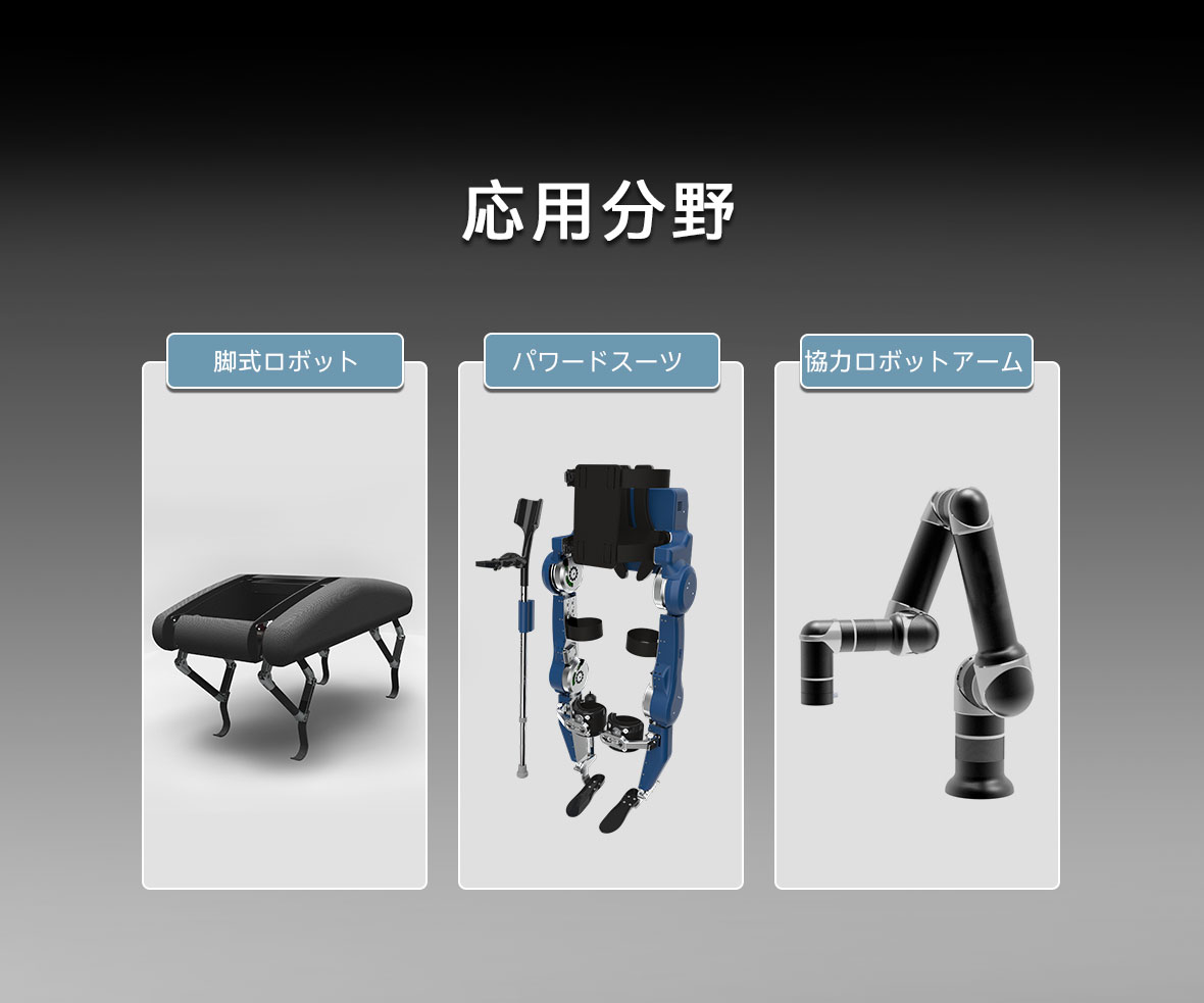 AK60-6 V1.1 KV140 ロボットアクチュエータ - 368g 420rpm定格