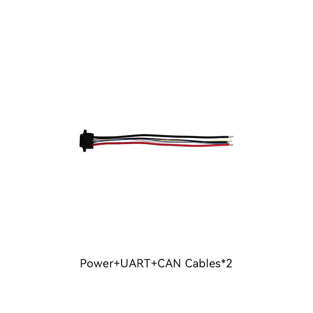 CubeMars Robot Motor Cables - Power, CAN, UART & Debug