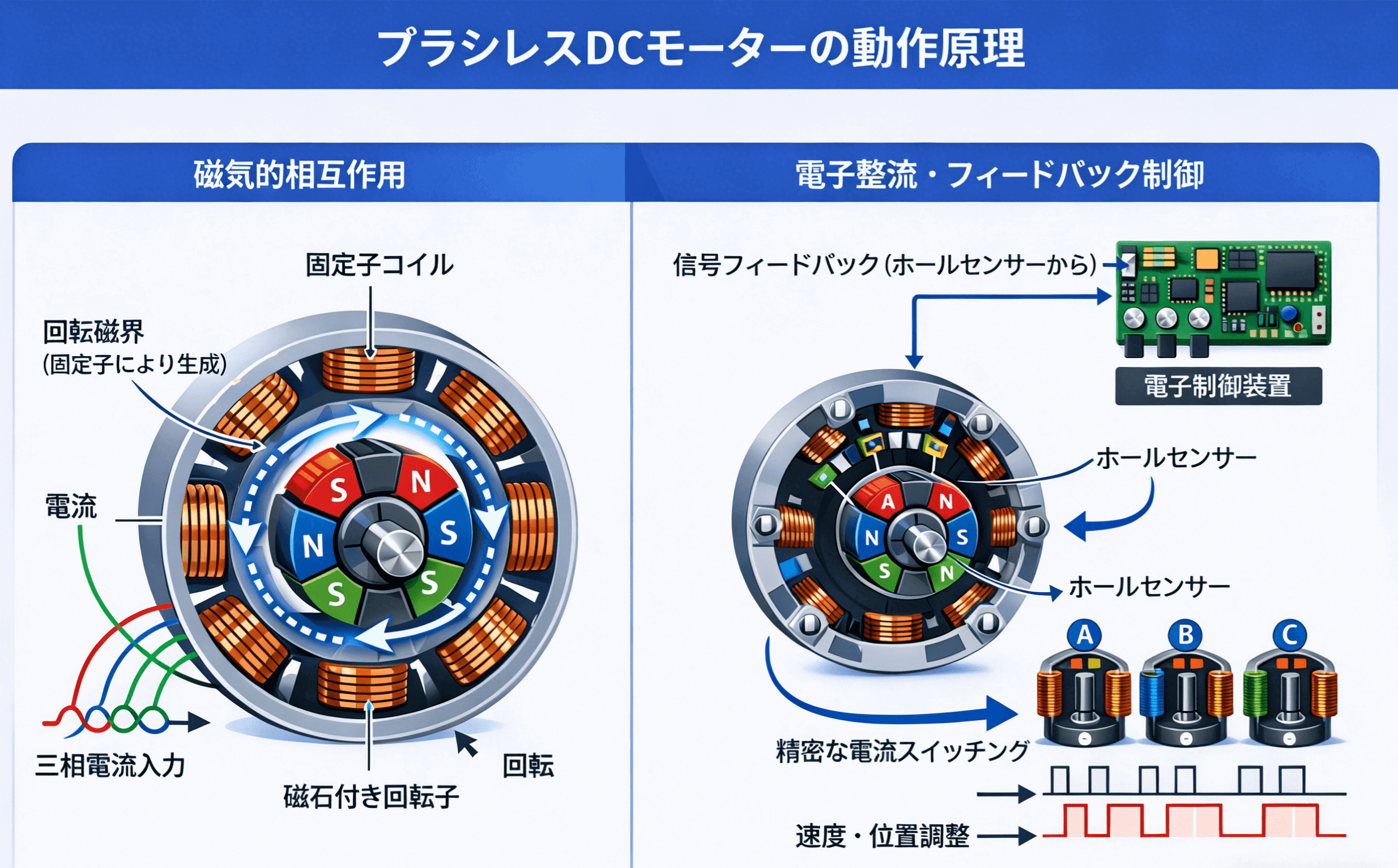ブラシレスDCモータの総合分析