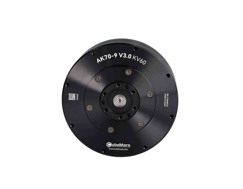 アキ AK70-9 V3.0 ロボットアクチュエーター – 48V, 8.5Nm, 9:1比